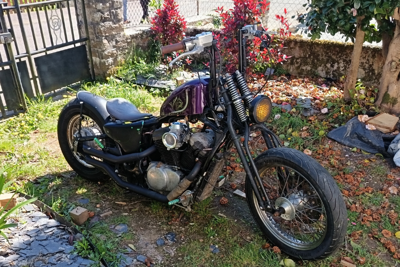 Honda 600 Shadow de Thibaud