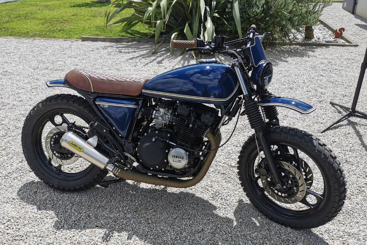 Yamaha XJ600 Scrambler de Maxime