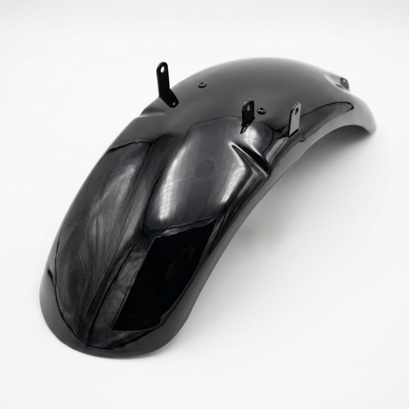 Garde Arrière Noir Court pour Triumph Bobber