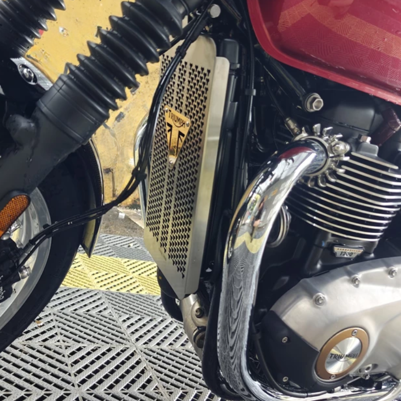 Triumph radiator protection grid (2016+)