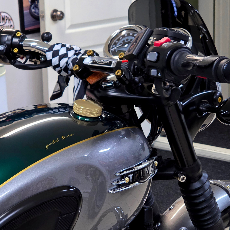 Triumph Classic Brass Tank Cap