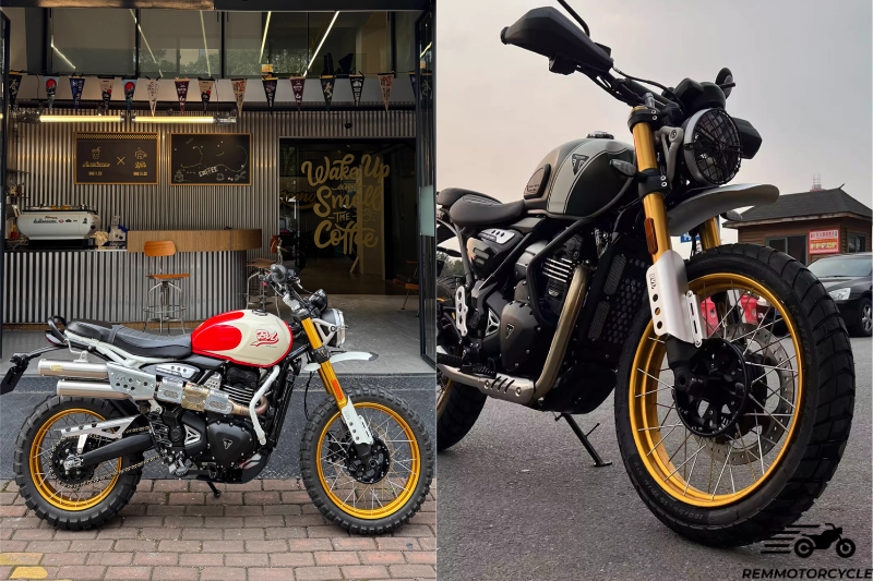 Cerchi a raggi Triumph 400X