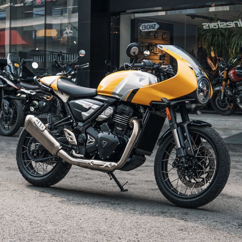 Jantes rayons 17" tubeless Triumph Thruxton 400