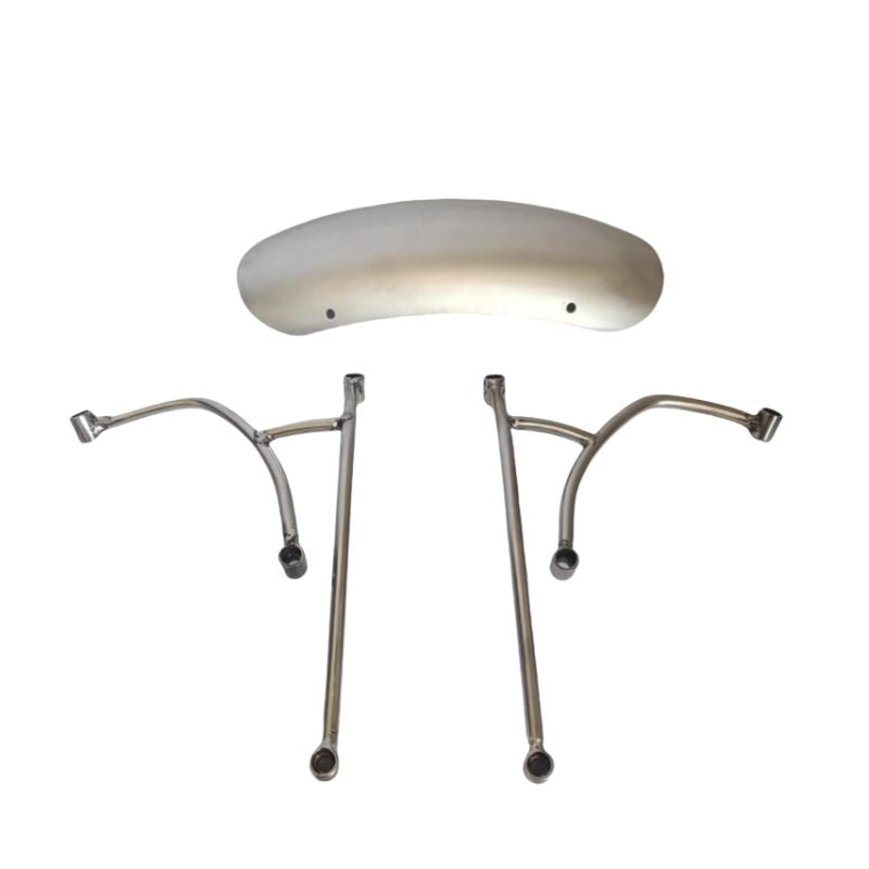 Garde boue avant aluminium plus support Triumph Scrambler 400X