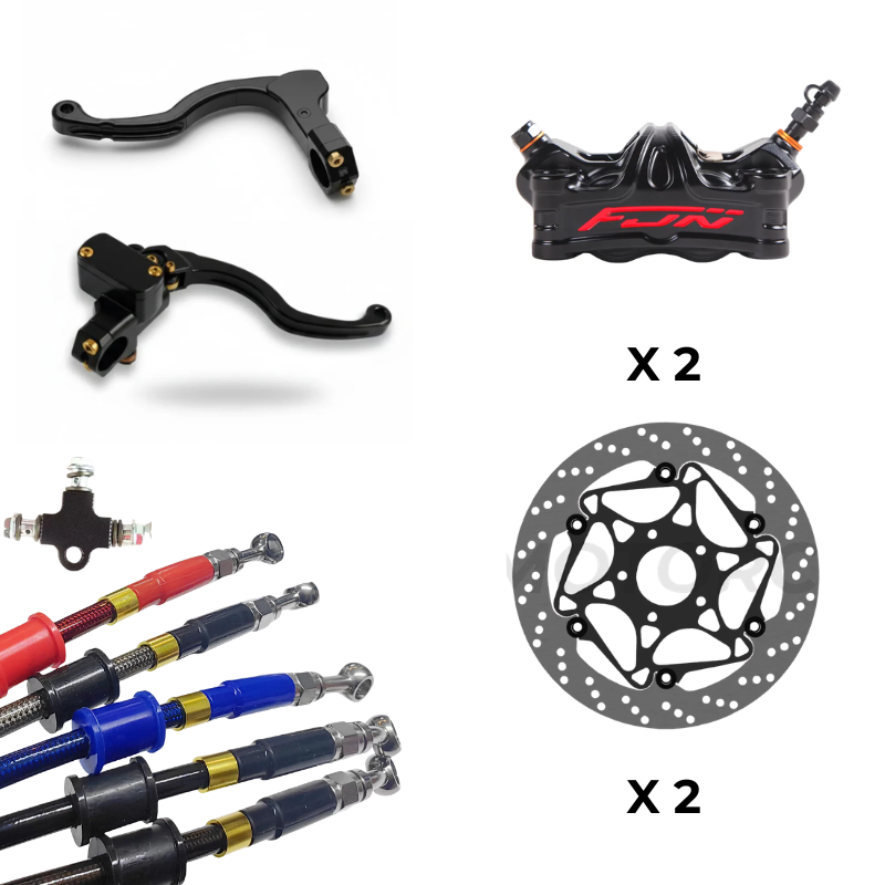 Kit frein radial Harley pour fourche inversée | RXC Performance