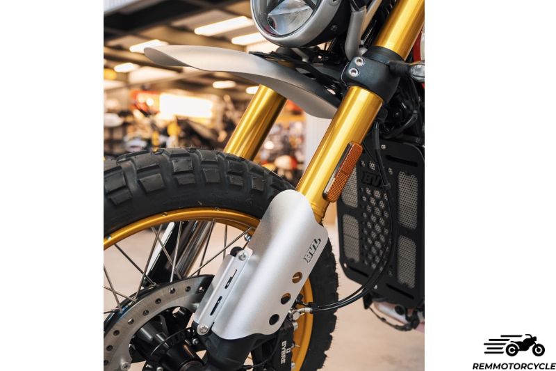 Kit protège fourche + garde boue avant Triumph Scrambler 400X