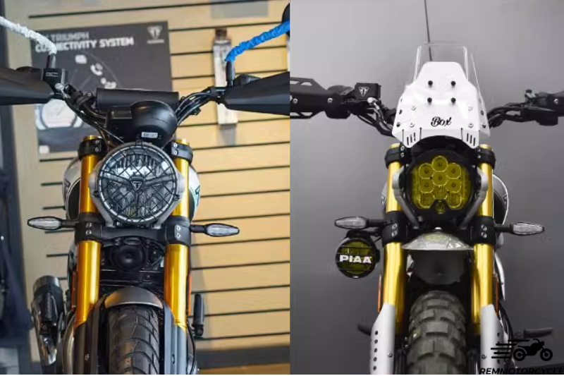 Faro OFFROAD Tipo BAJA Scrambler 400X