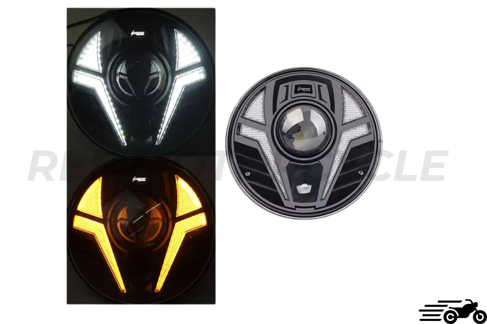 Phare LED Venom Ultra puissant 7"