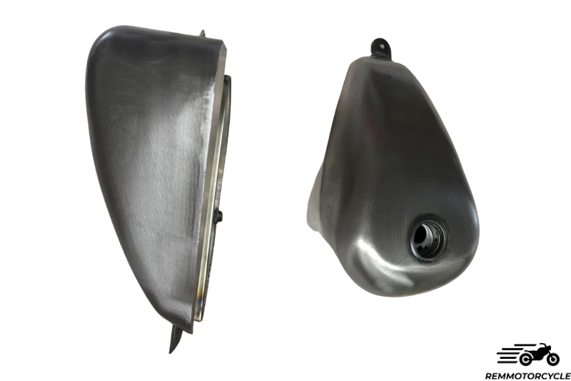 Tanque de gasolina 9.6L Raw - Chopper / Bobber Style