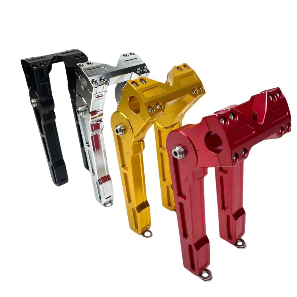 Rehausses guidon réglables 8" 10" Harley Softail 2018+