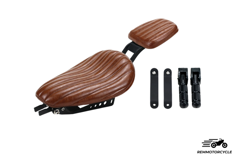Asiento solo + dúo Triumph Bobber