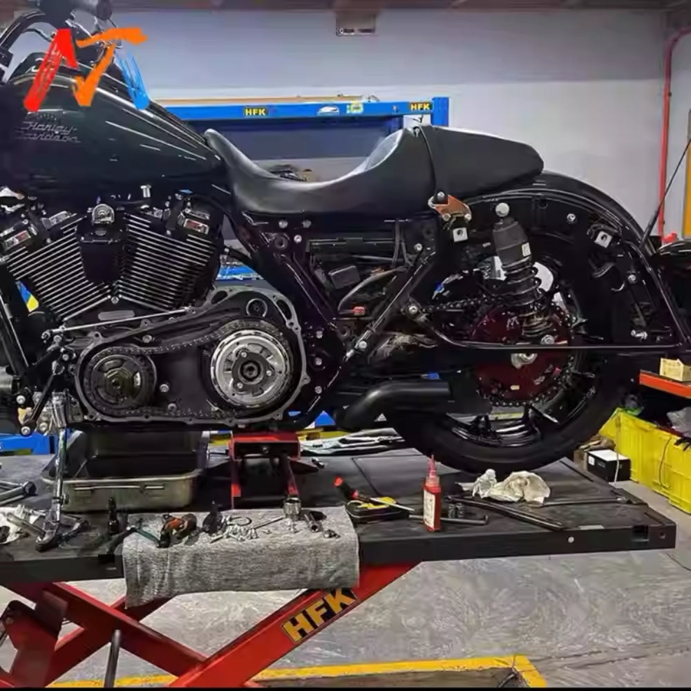 Aluminum chain conversion kit Harley Touring 09-22