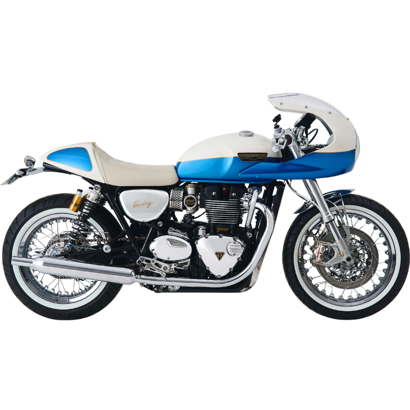 Couvercles de carter chromés pour Triumph Twin