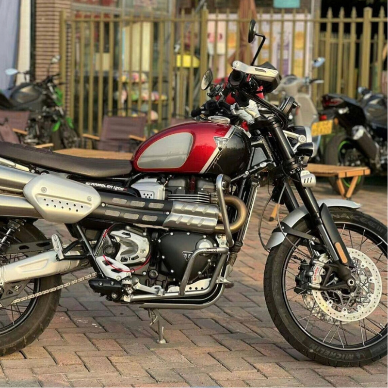 Crash bars basses Triumph Scrambler 1200 XC/XE