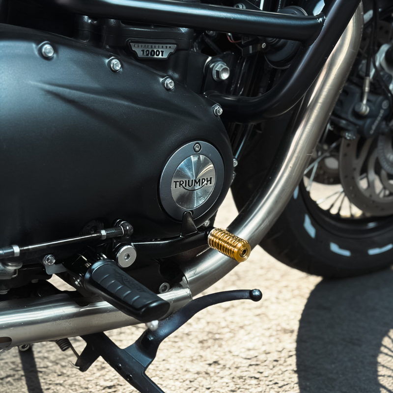 Brass shifter tip for Triumph Classics