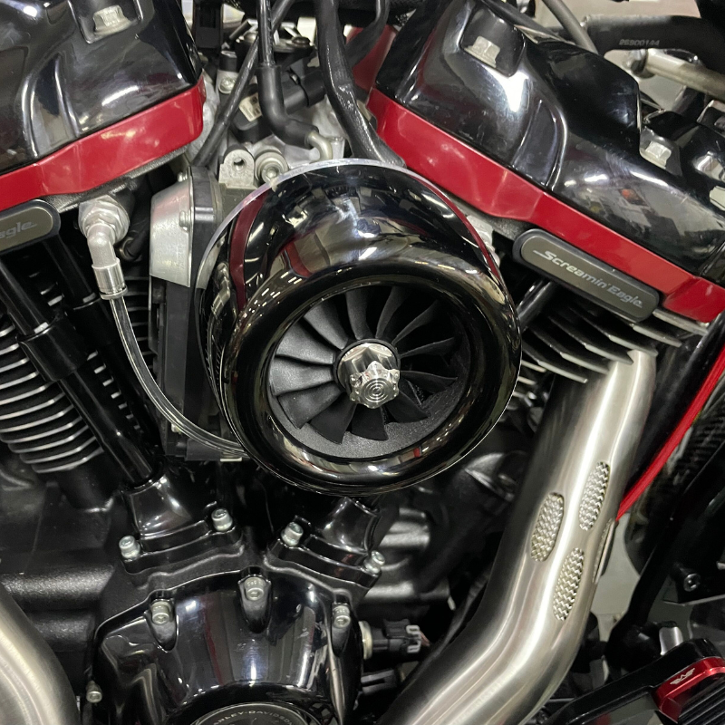 Filtre à air haut débit turbine Harley Sportster/Dyna/Touring
