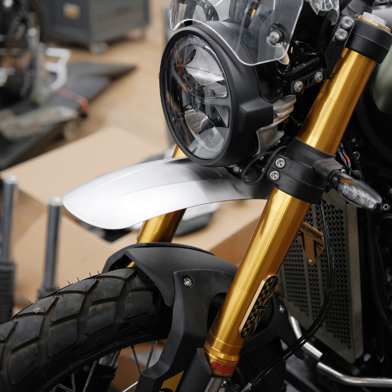 Garde-boue haut + secondaire ABS pour Street Scrambler 900 2026