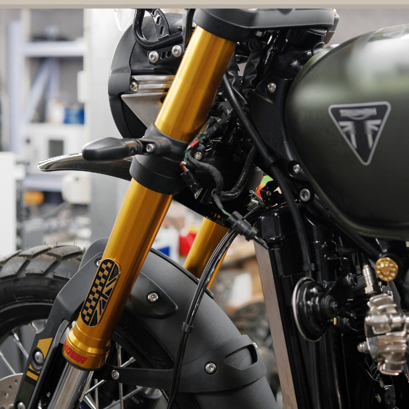 Garde-boue haut + secondaire ABS pour Street Scrambler 900 2026