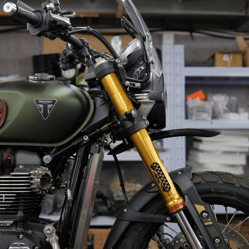 Garde-boue haut + secondaire ABS pour Street Scrambler 900 2026