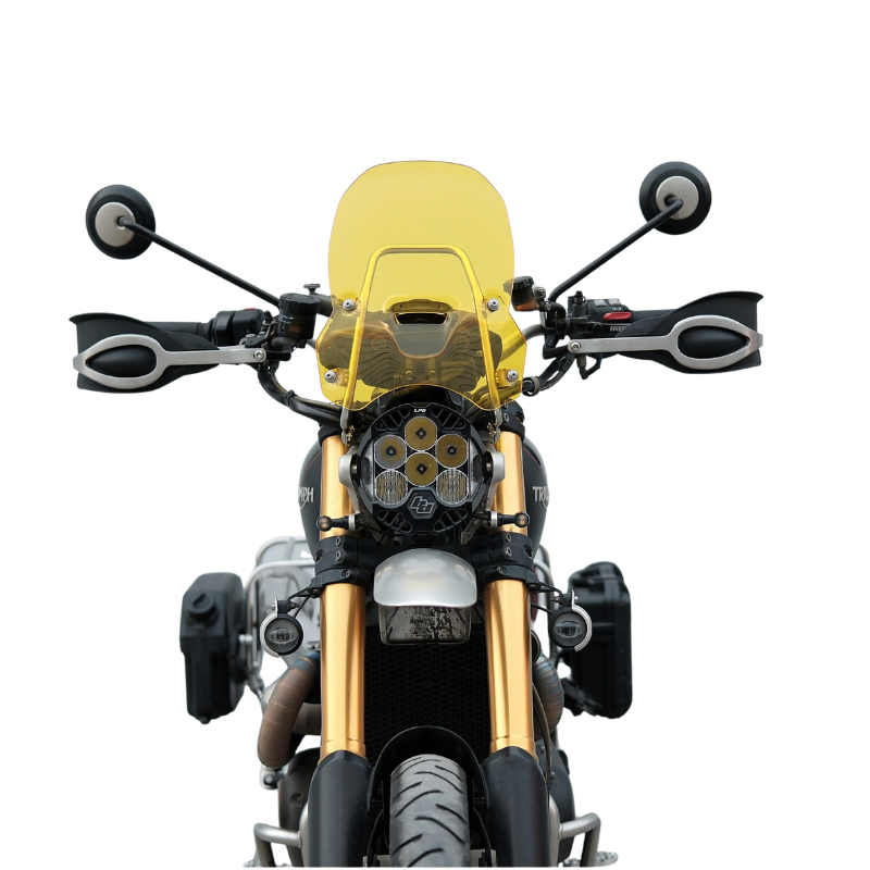 Pare-brise expédition + supports – Triumph Scrambler 1200 X/XC/XE