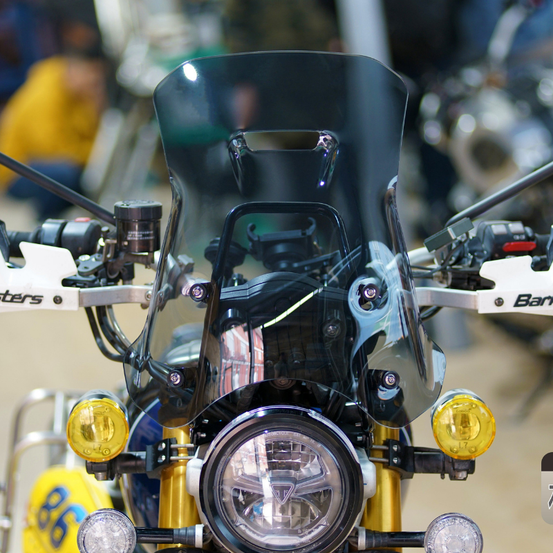 Pare-brise expédition + supports – Triumph Scrambler 1200 X/XC/XE