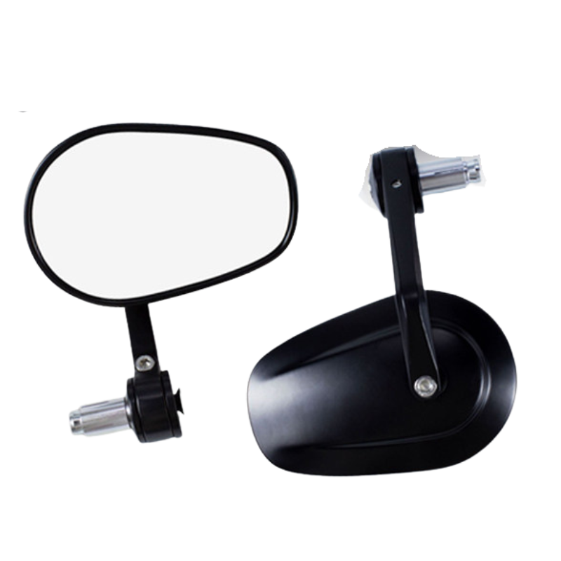 Rétroviseur embout de guidon noir large - Harley-Davidson