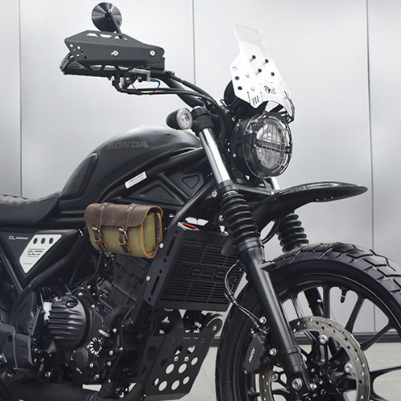 Aluminium voorruit + plexiglas voorruit - Honda CL500