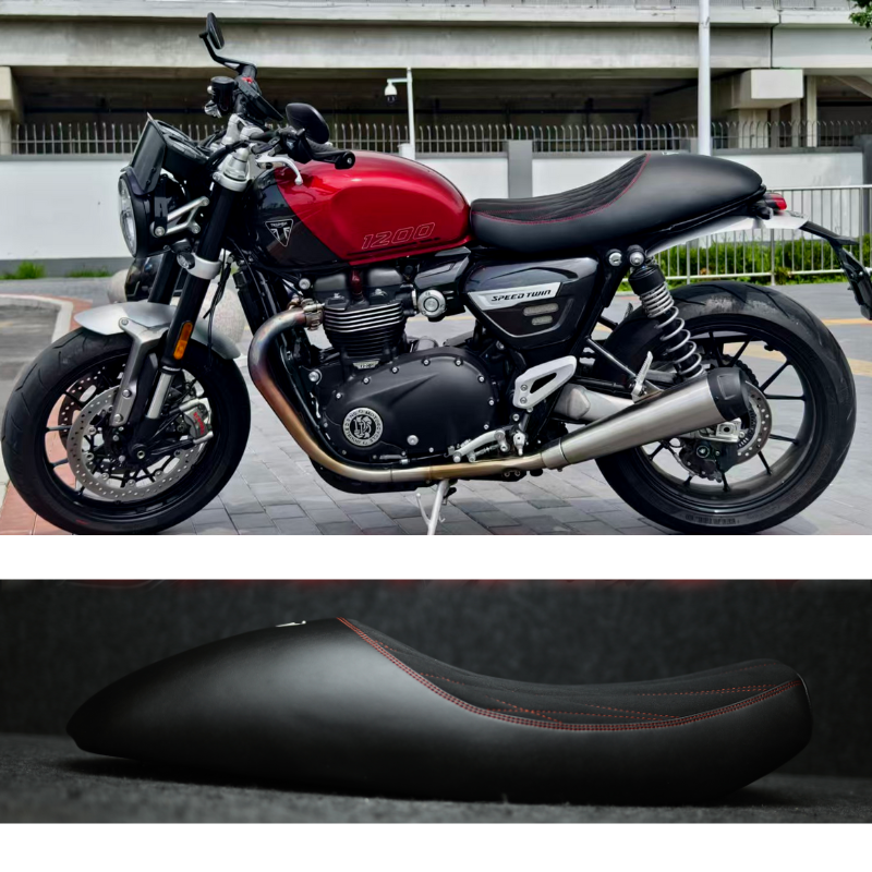 Café Racer Speed Twin 1200 satula