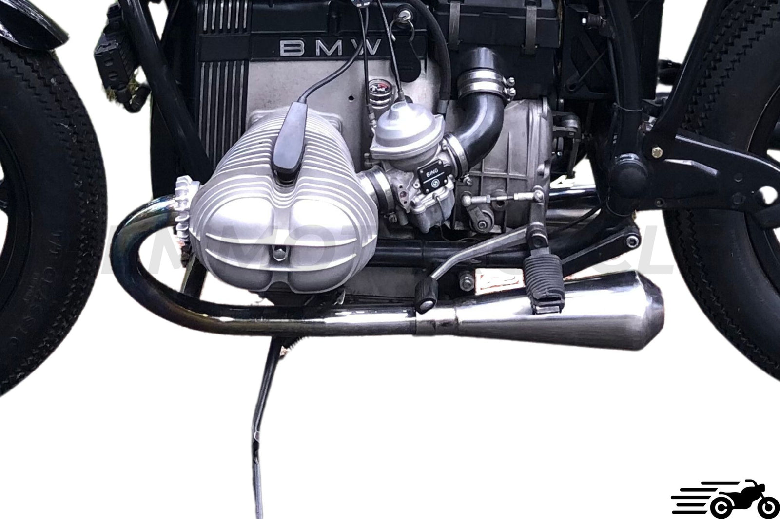 Stille BMW kurzer Edelstahl