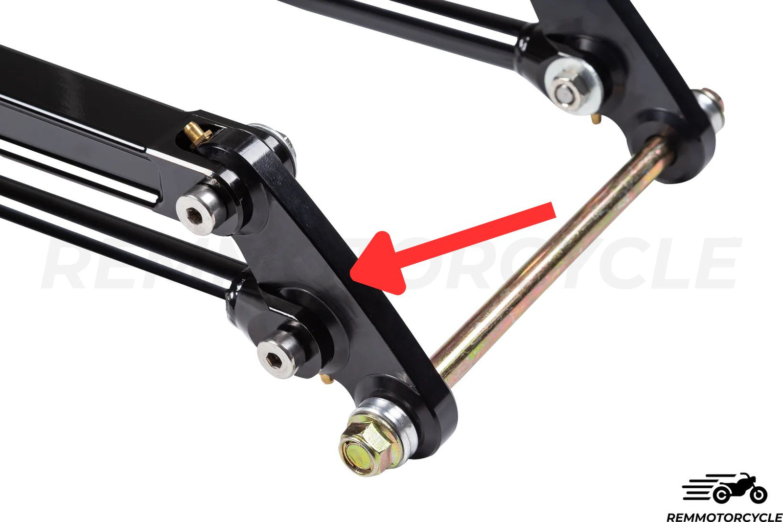 Platinum + 4cm untuk Springer CNC Fork