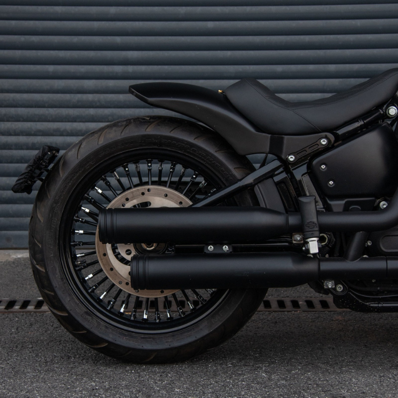 Support de plaque arrière Lèche roue - Softail M8