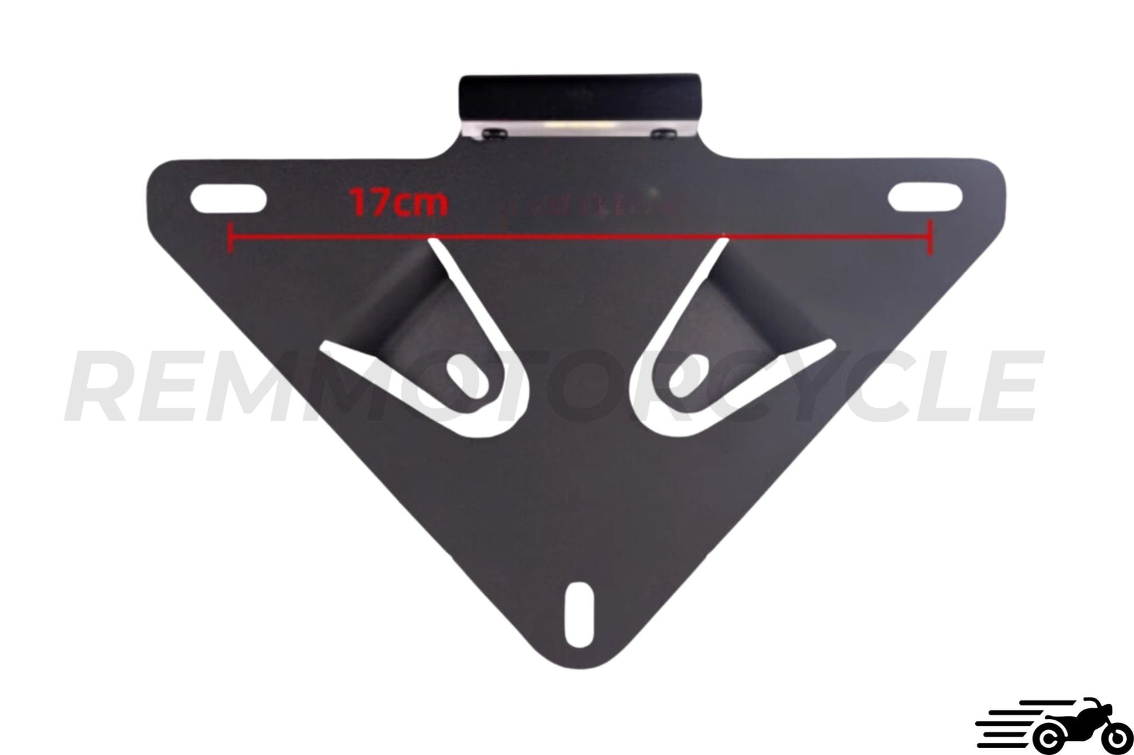 Support de plaque garde boue long origine Triumph Bobber