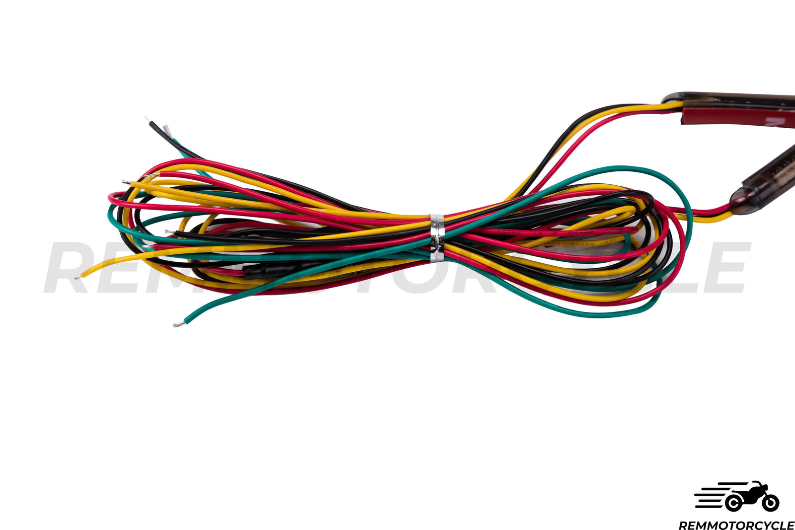 Sepasang petunjuk LED dengan cahaya belakang untuk penyerap kejutan