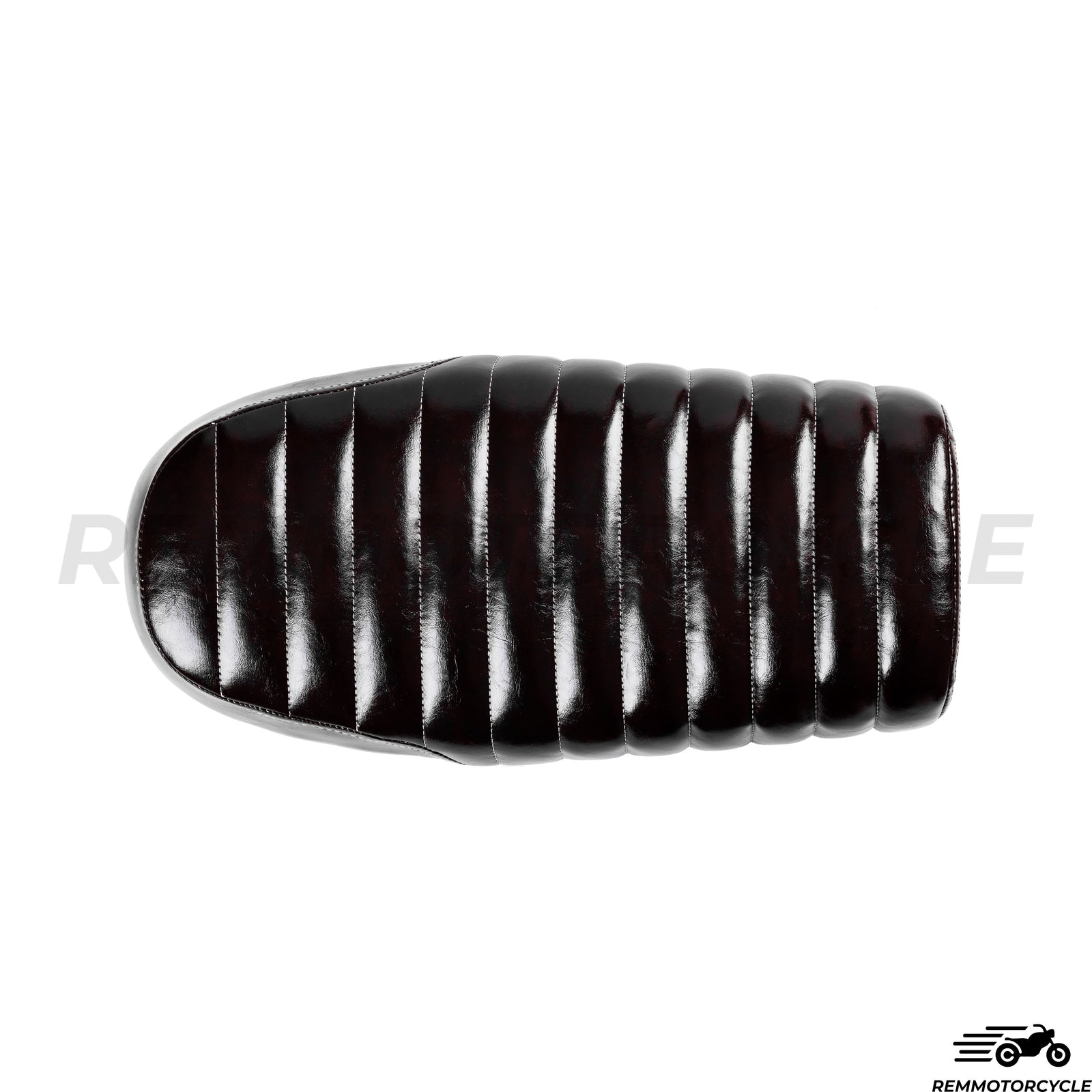 Selle Noir Effet Vieilli Coutures blanches