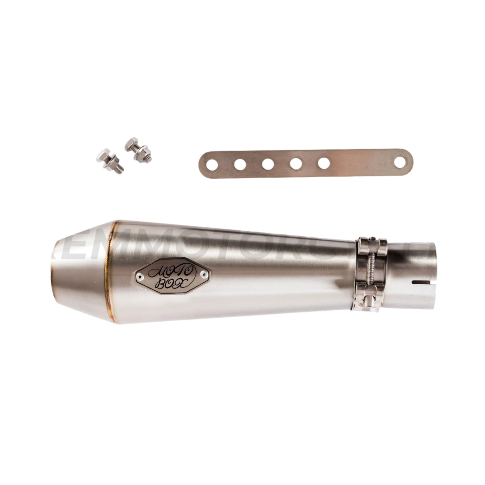 Short exhaust cafe racer with chicane