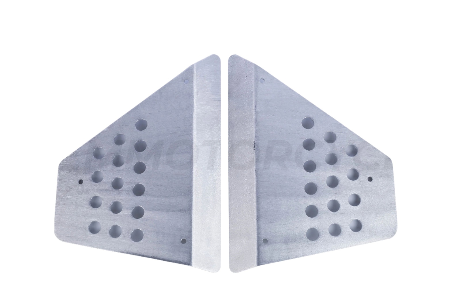 Lot de 2 Plaques latérales DECO en aluminium