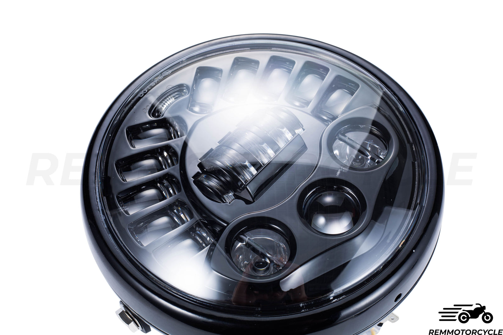 Multi DRL 7 inch flashing lights integrated