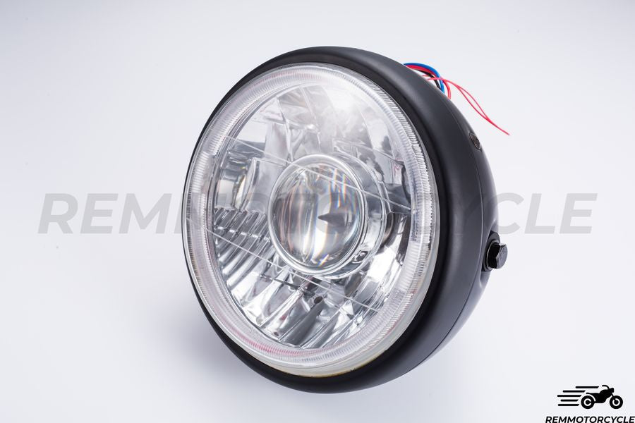 Lighthouse före 19 cm svart / haloblå