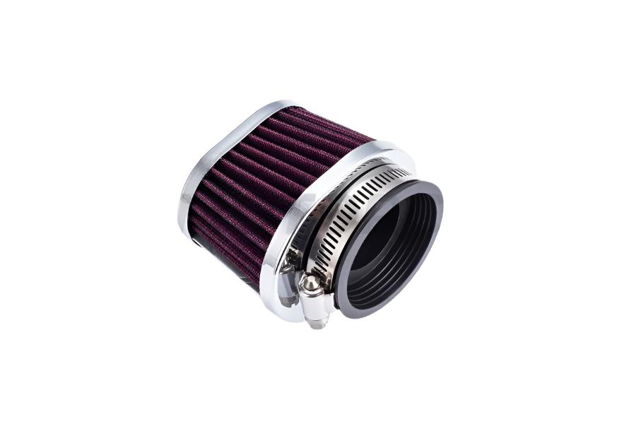 Filtro dell'Aria Cromato Ovale Rosso
