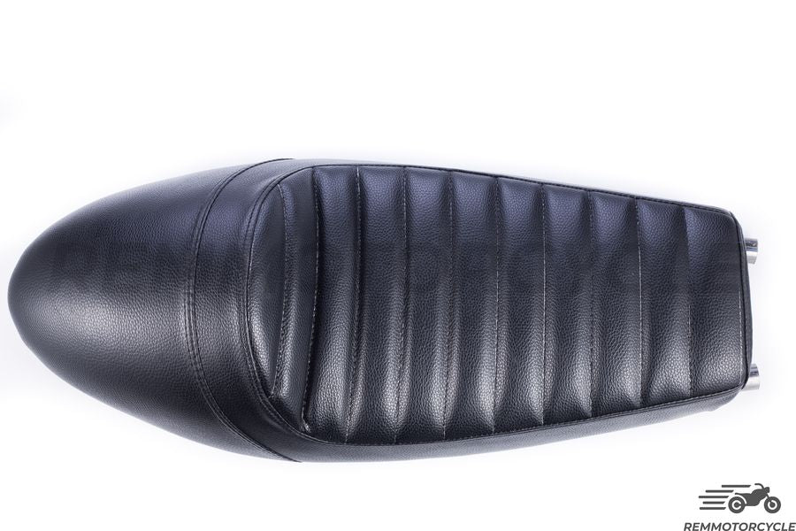 Selle Racing 2 con fibbia a fascia LED Nero