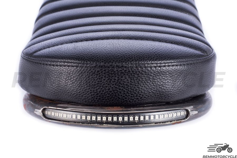 Musta satulatyyppi 2 tyyppi 2 metalli pohja 50 tai 60 cm silmukka LED: llä tai ilman