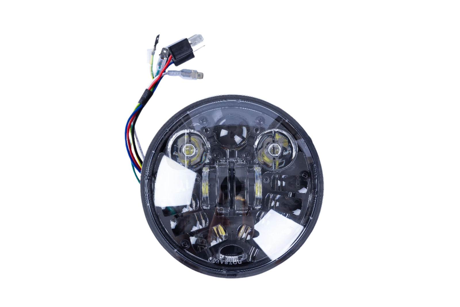 Faro delantero LED redondo 5,5" Intermitentes integrados Tipo Harley