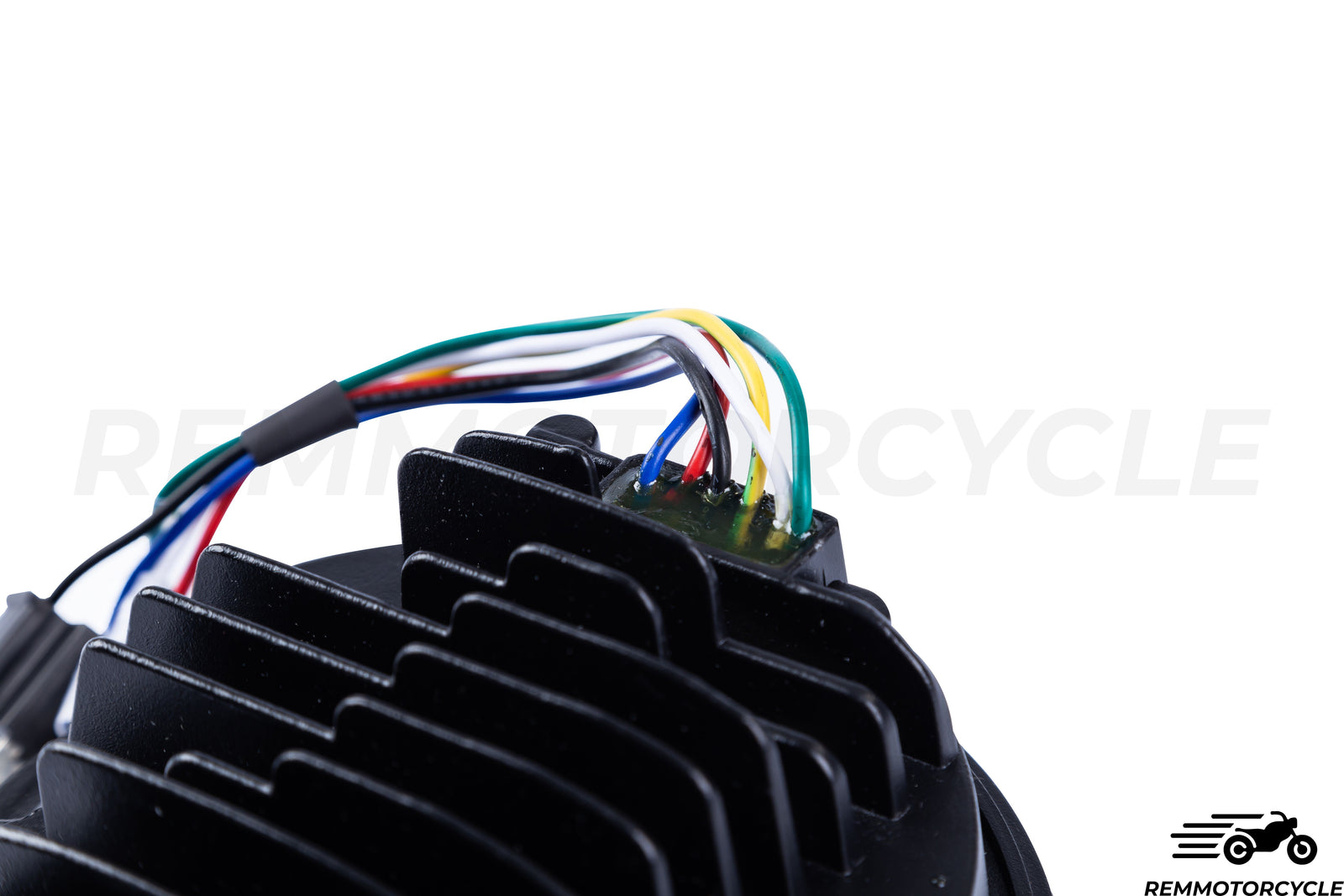 Faro delantero LED redondo 5,5" Intermitentes integrados Tipo Harley