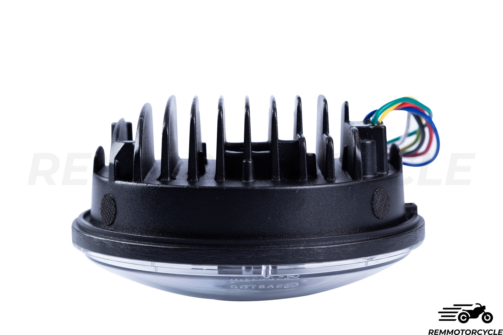 Faro delantero LED redondo 5,5" Intermitentes integrados Tipo Harley