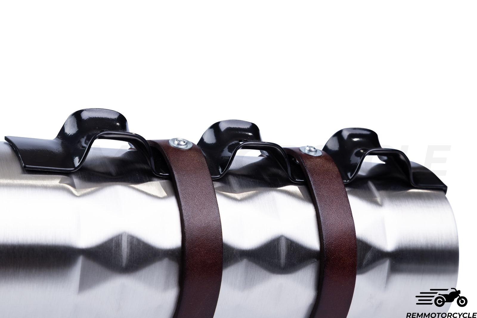 Ylimääräinen säiliömoottoripyörän timanttipullo nahkatuella