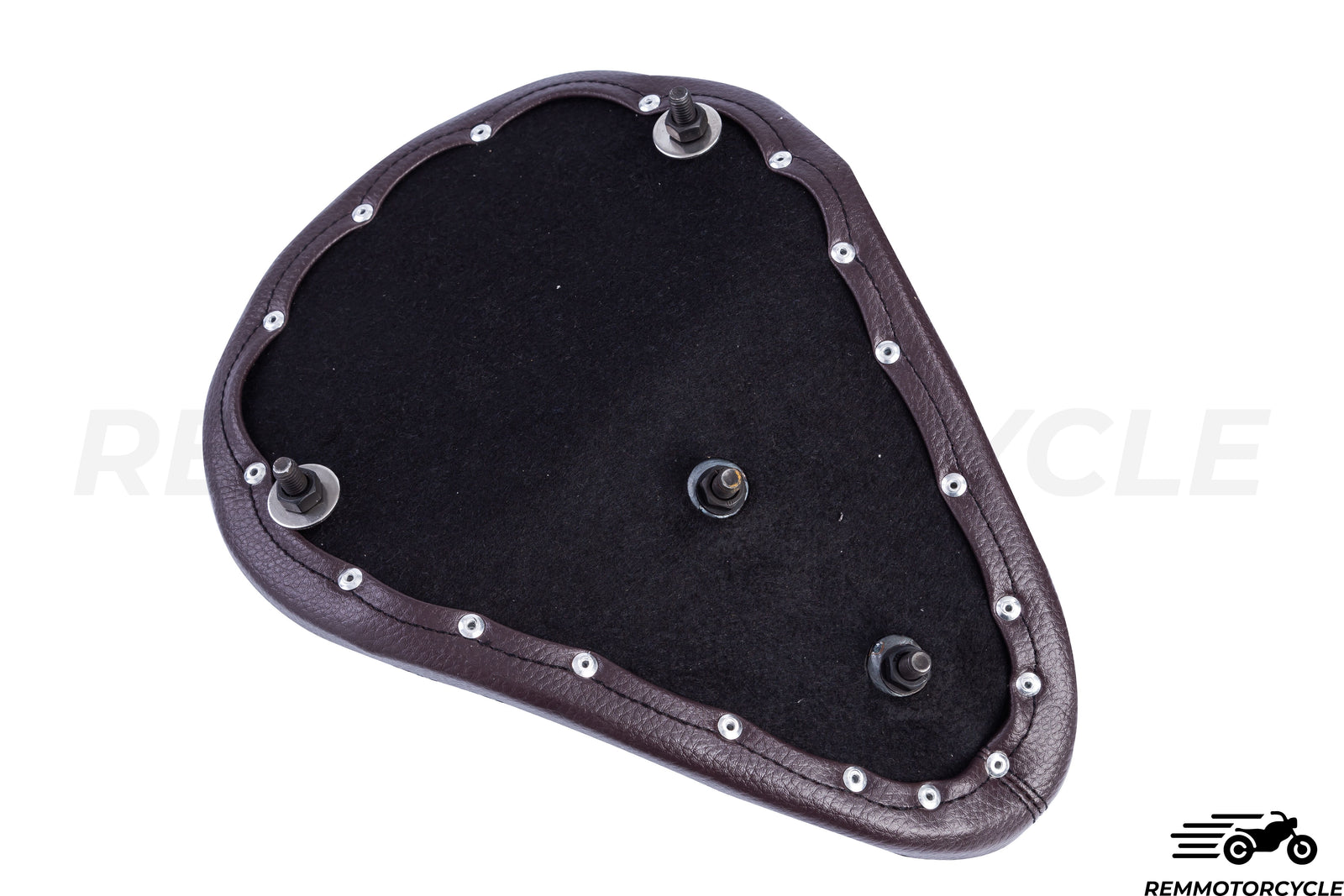 Selle Bobber Marron - Coutures verticales