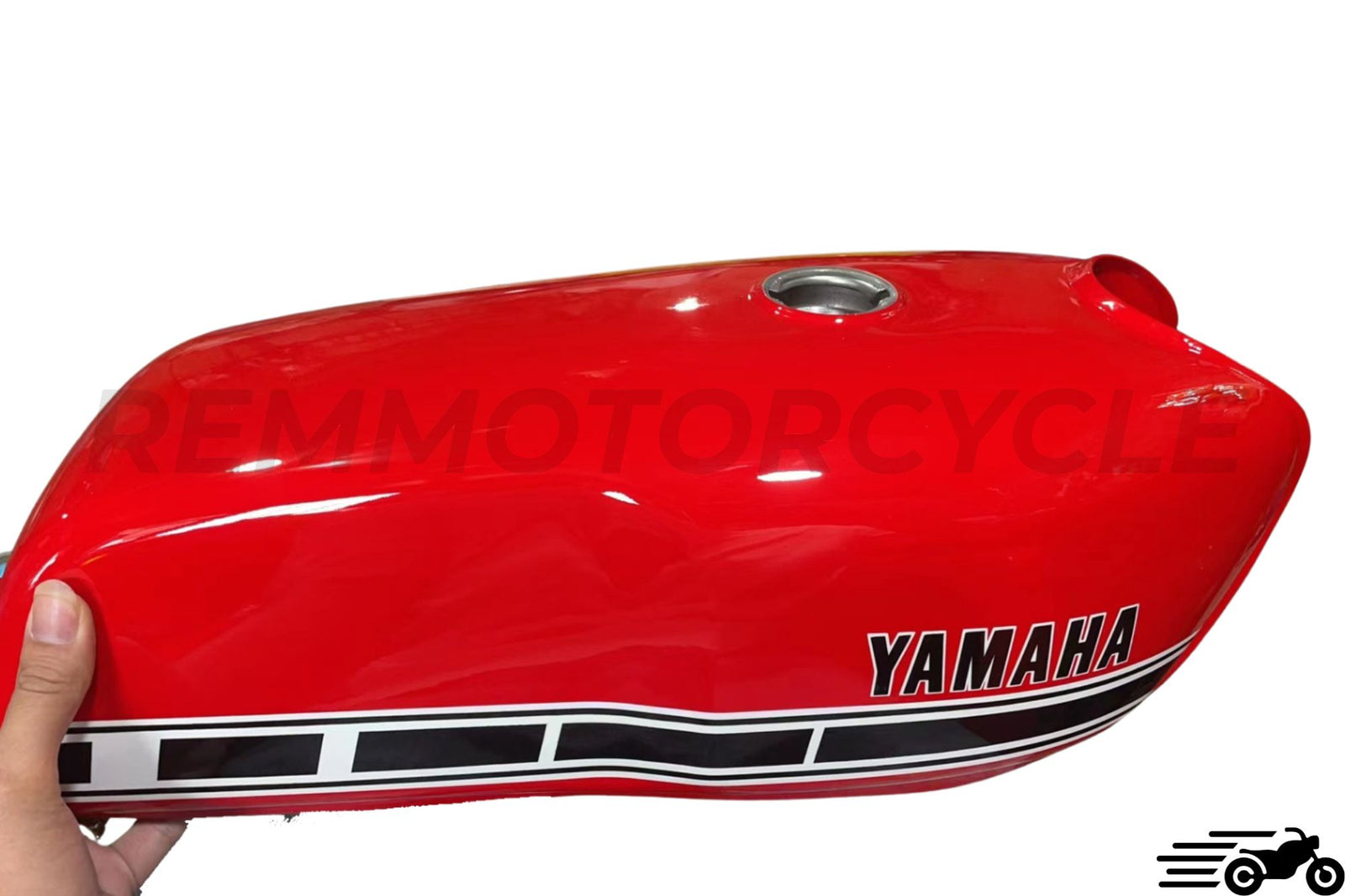 Réservoir Café Racer YAMAHA RETRO 9L Rouge