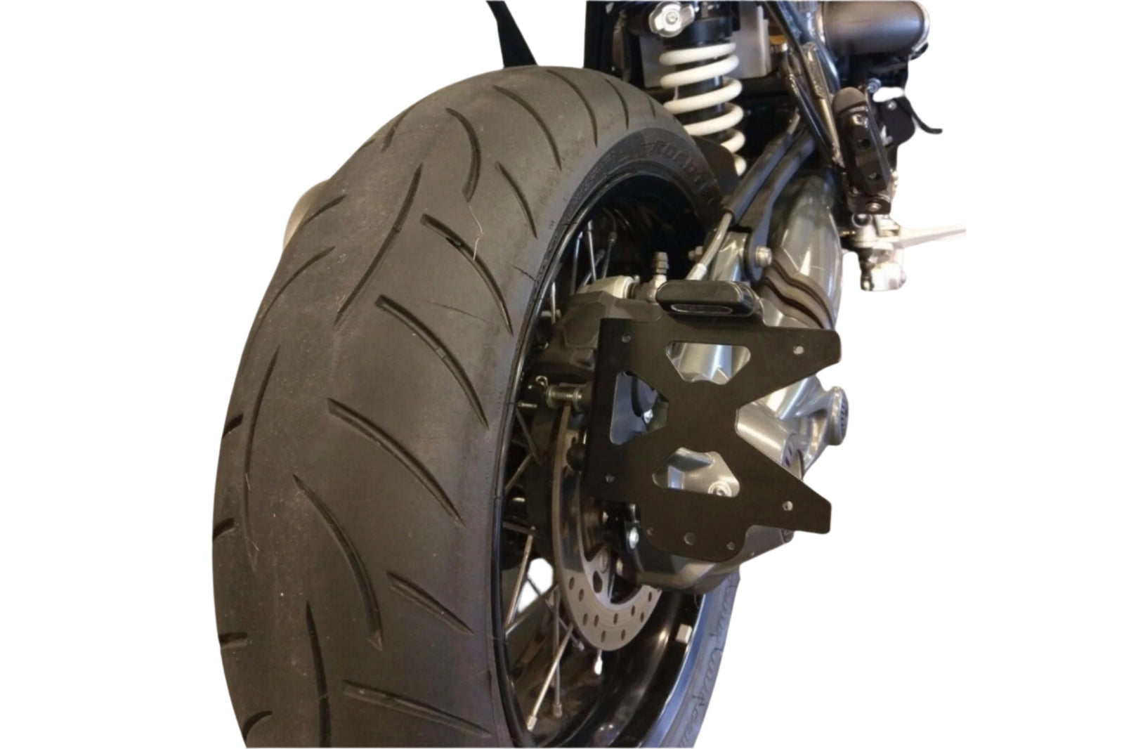 BMW R Ninet -sivulevyn tuki