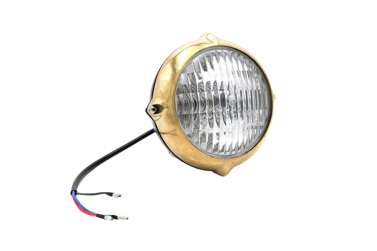 Upper front light 3 brass and chrome or black points