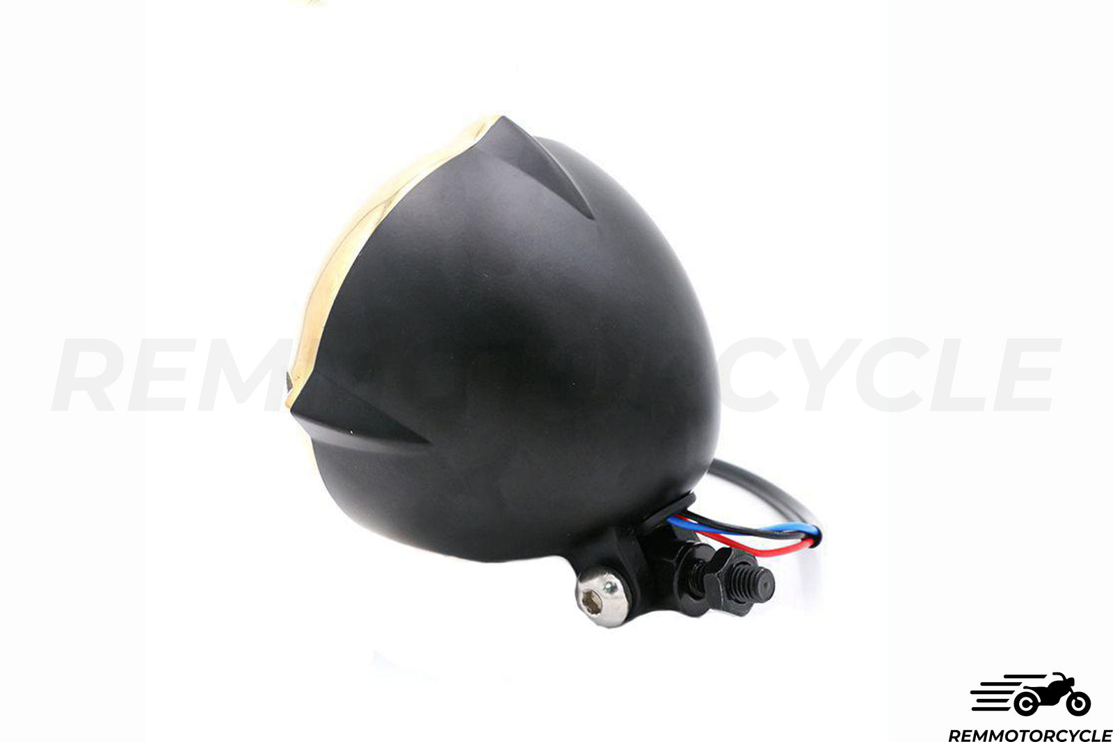 Upper front light 3 brass and chrome or black points